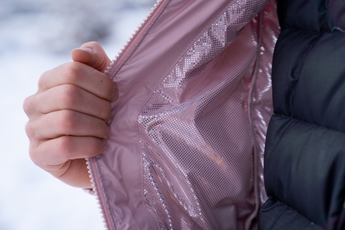 Omni-Heat lining on the Pike Lake II