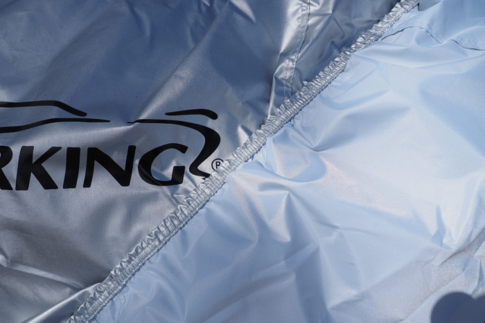 interior seam of car cover 