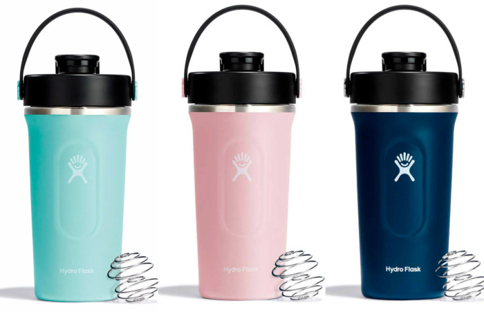 hydro flask insulated shaker bottle