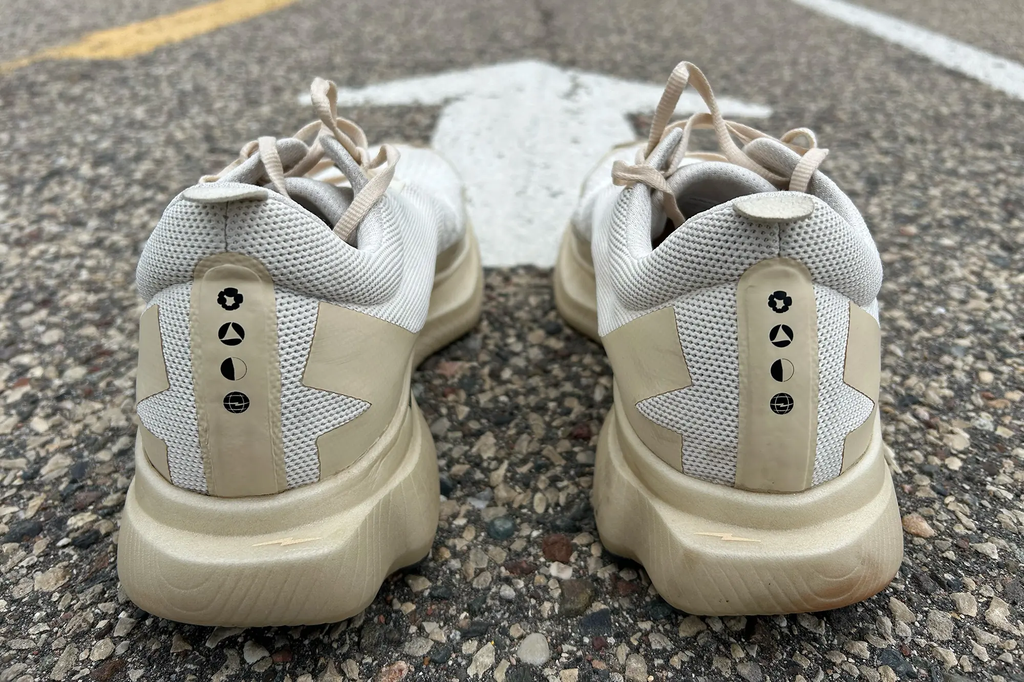 Hylo Impact running shoe on path