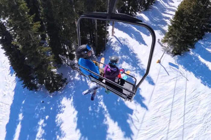 using the new insta360 x4 camera review on the ski adventure