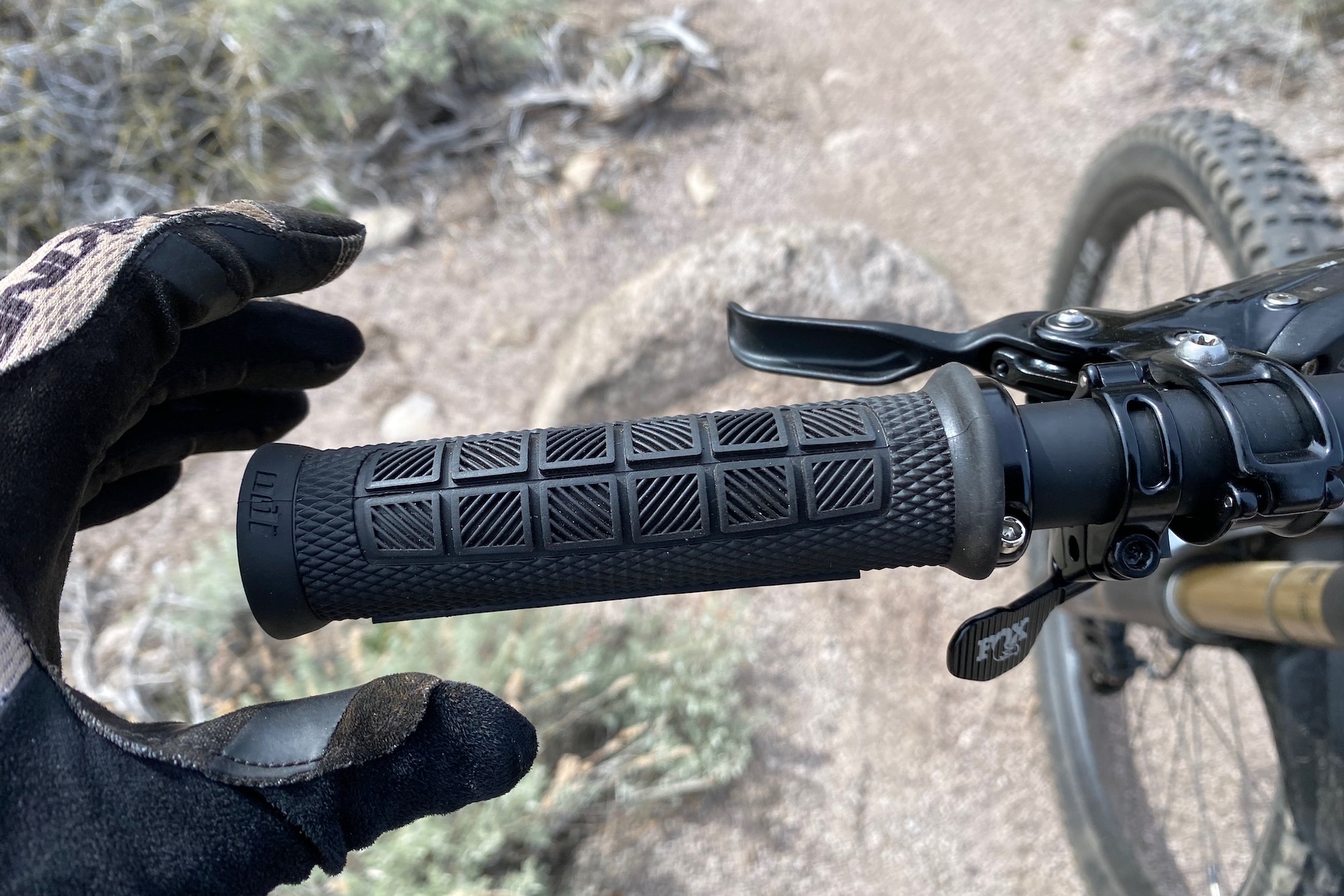 The ODI Elite-Pro lock-on mountain bike grips