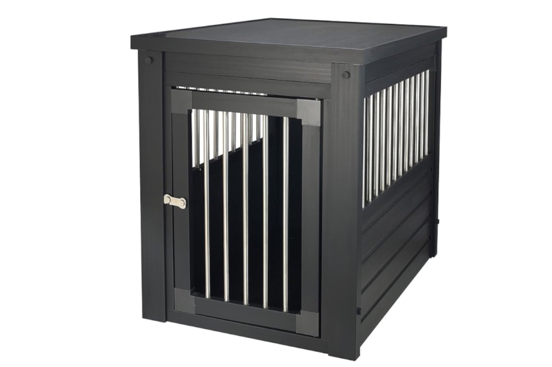 New Age Pet ecoFLEX Single Door Dog Crate & End Table