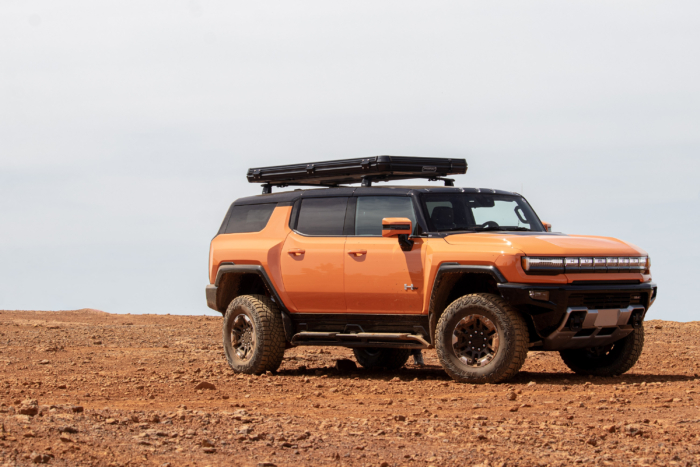 GMC Hummer EV SUV overland adventure