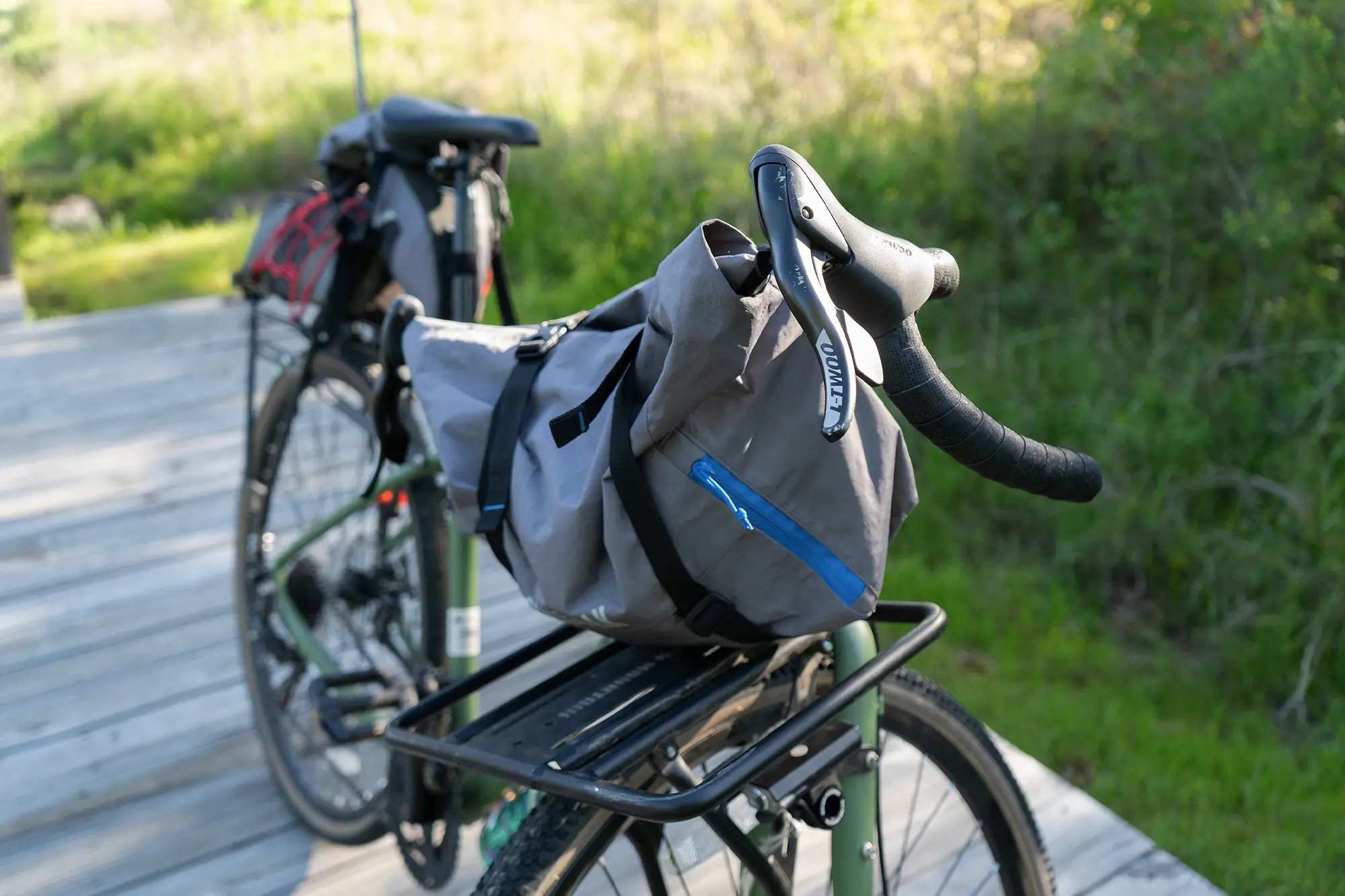 Handlebars on Ozark Trail G.1 Explorer gravel bike