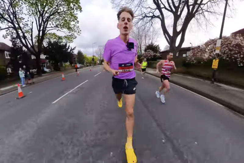 British Man Claims Crocs Marathon World Record