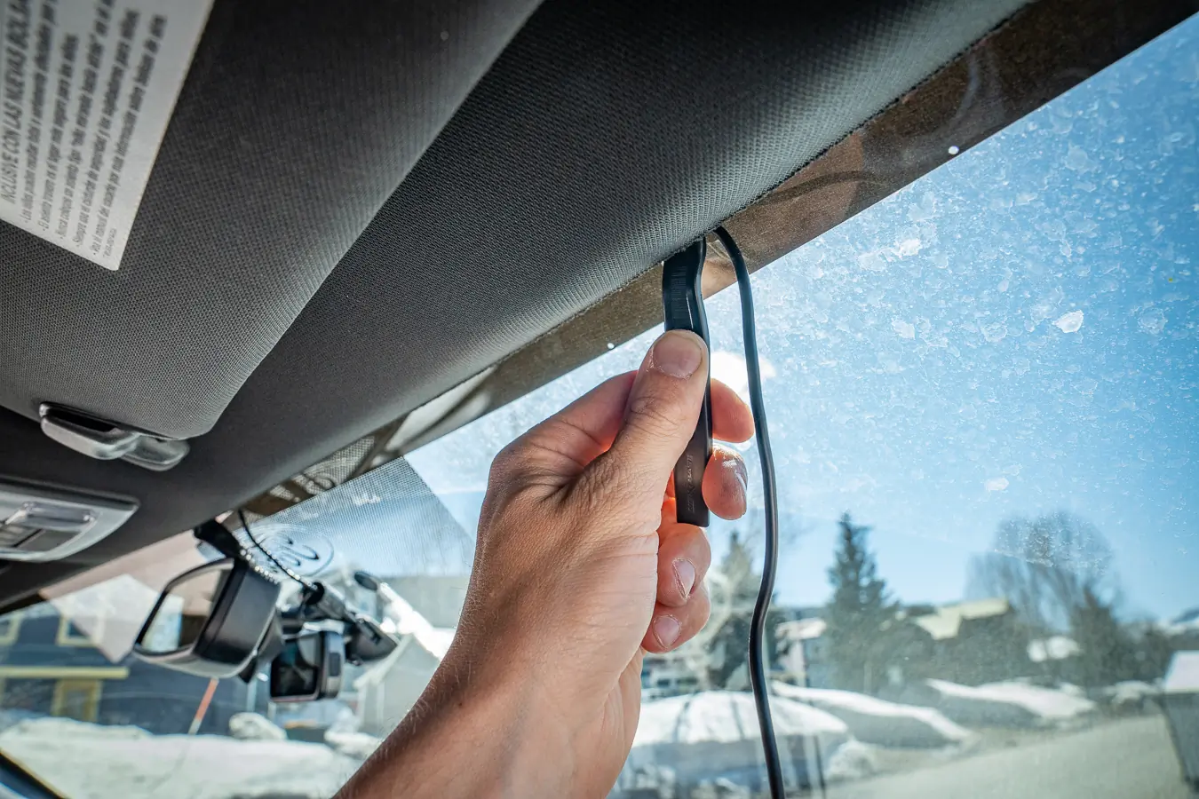 integrating new wiring into car 