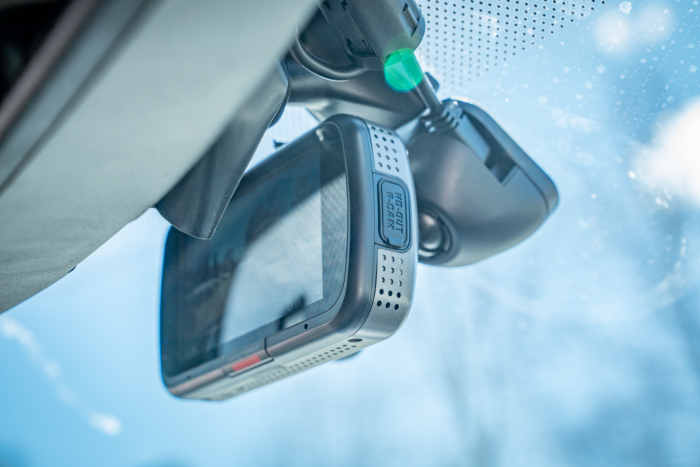 close up of camera for vehicle windshield