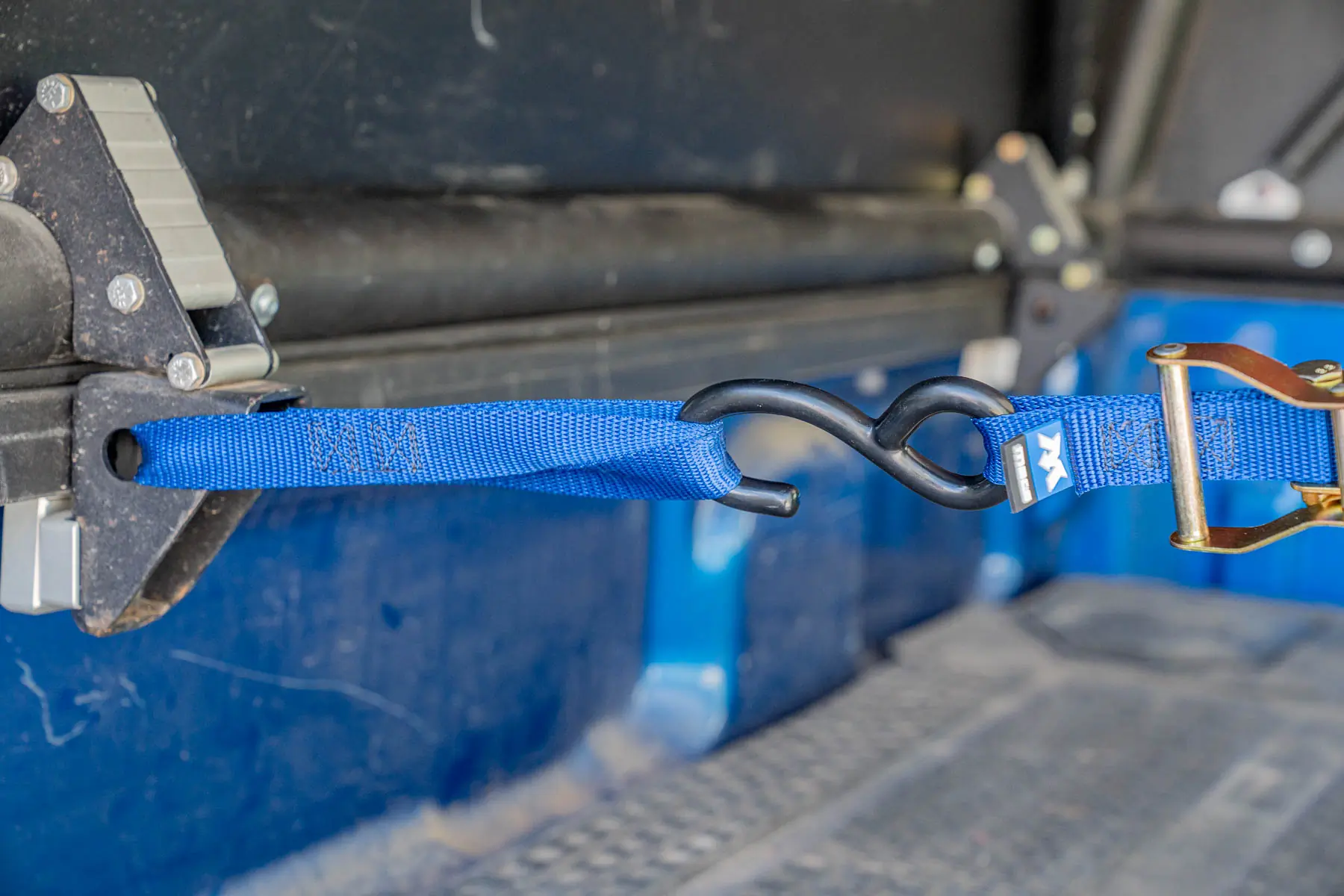 S-hook attached to a soft loop 