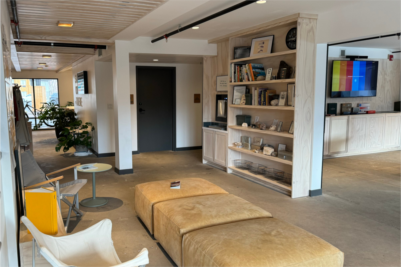 Field Station seating area