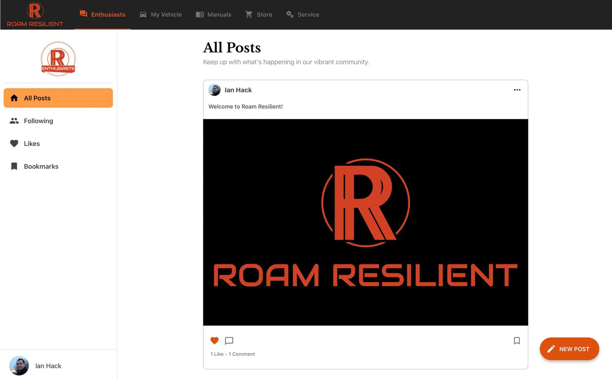 Roam Resilient Baja Edition Overland Trailer