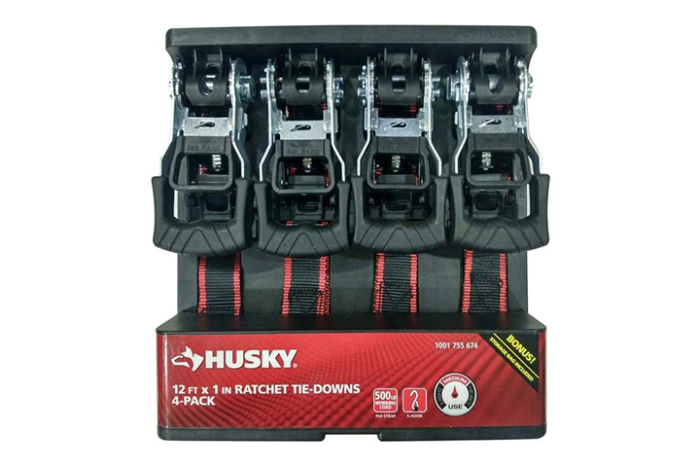 Husky Ratchet Tie Downs-4-Pack-720x480