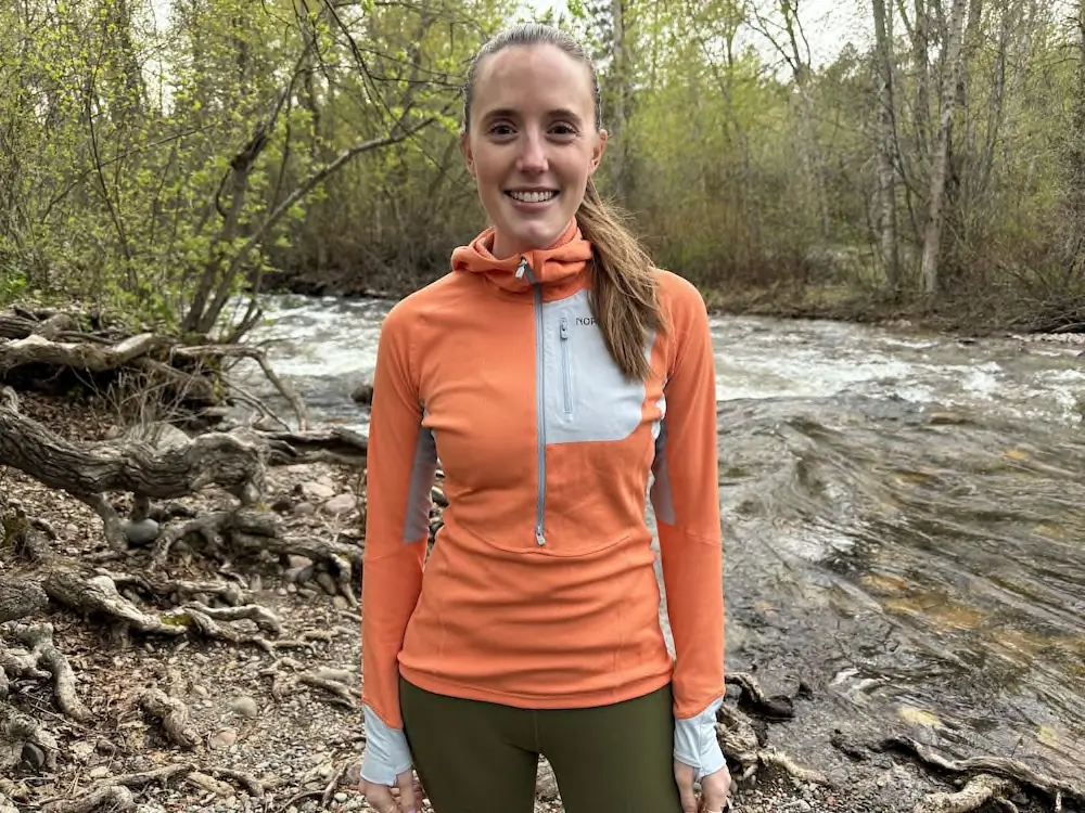 NORRONA - ノローナ senja warm1 Hood (W) Norrøna senja warm1 Hood - mid layer for trail running