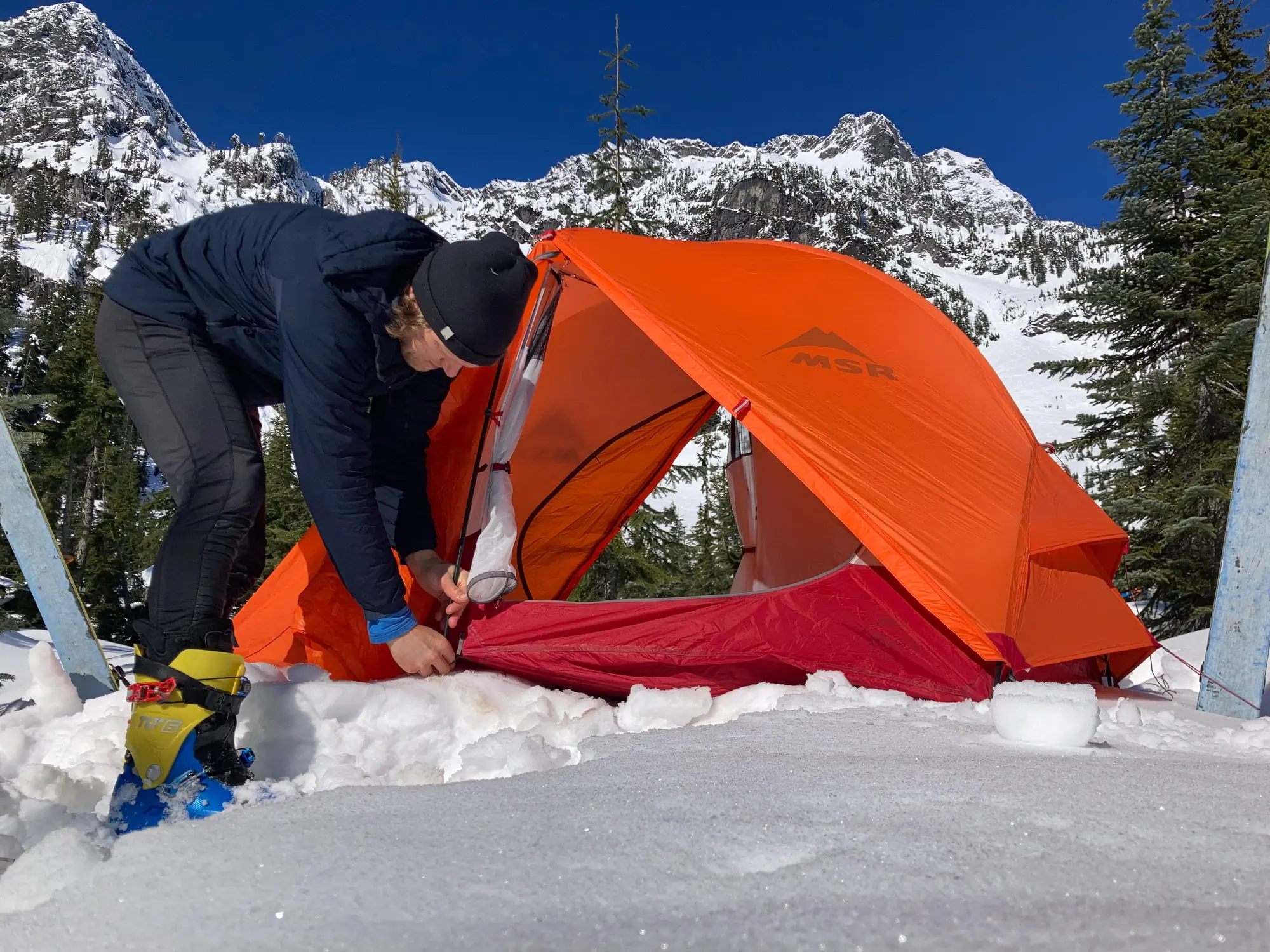 【快適】MSR ACCESS 2【アクセス2】 Access 2 - Ski Touring 2-Person, 4-Season Tent | MSR