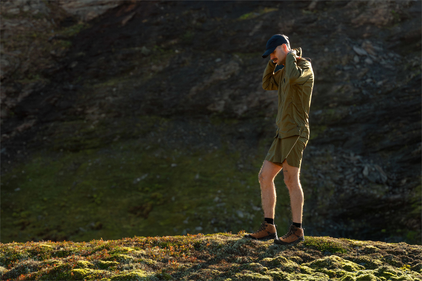 KEEN Targhee IV Mid Height Waterproof Boot lifestyle