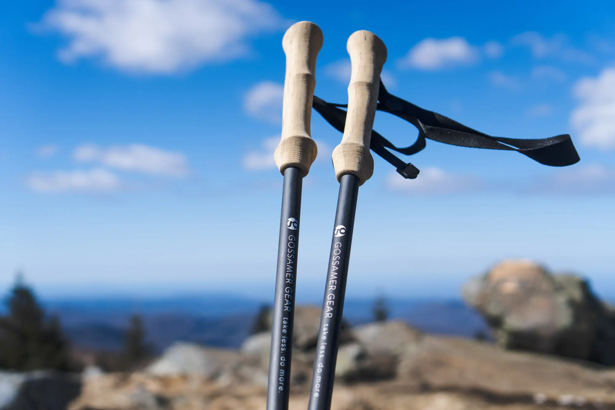 ゴッサマーギア  LT5 Trekking Poles Black LT5 Three Piece Carbon Trekking Poles (pair) – Gossamer Gear