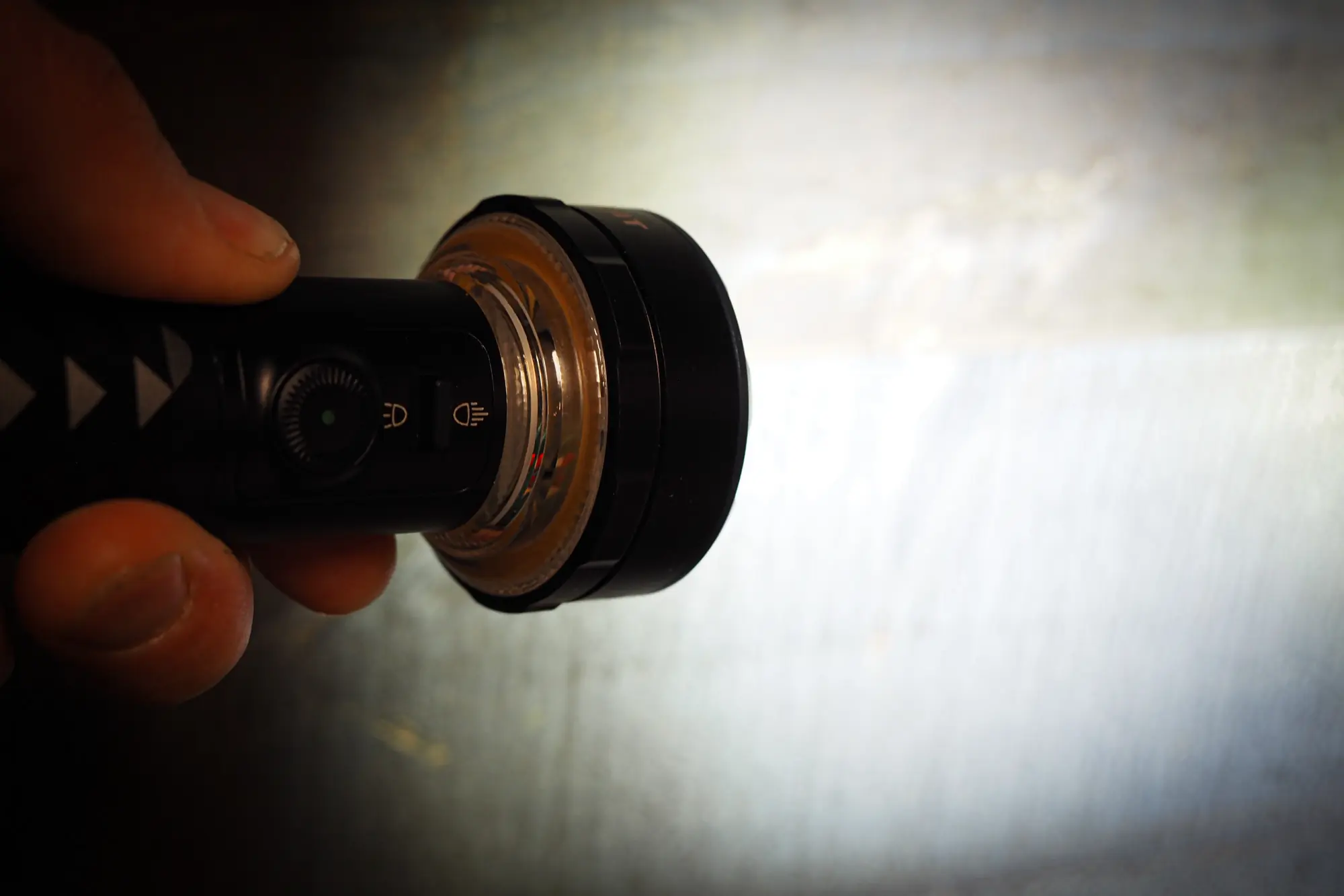 Olight Prowess flashlight, lantern with charging base