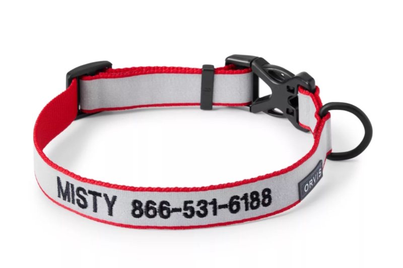 Orvis Personalized Reflective Collar