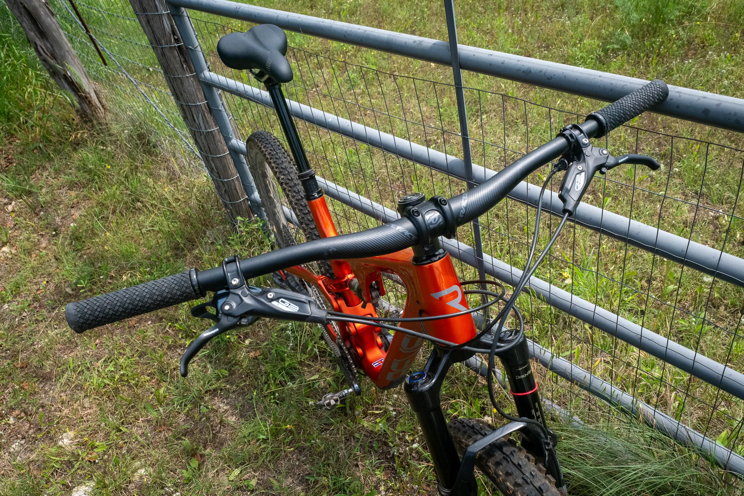 Race Face front cockpit on a 2023 Revel Ranger