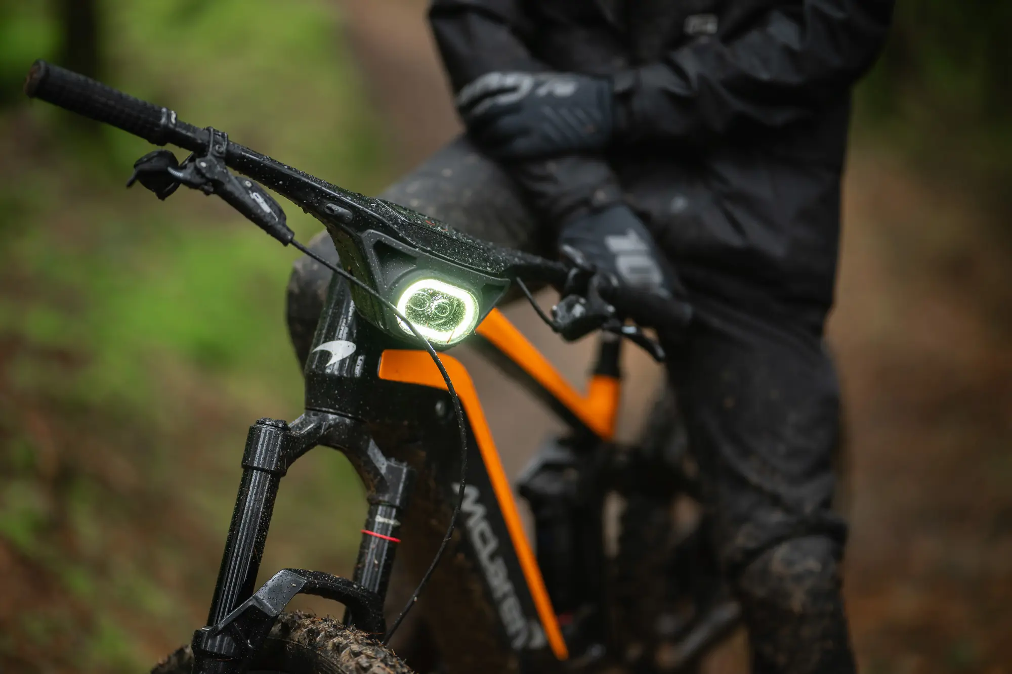 McClaren electric mountain bike headlight