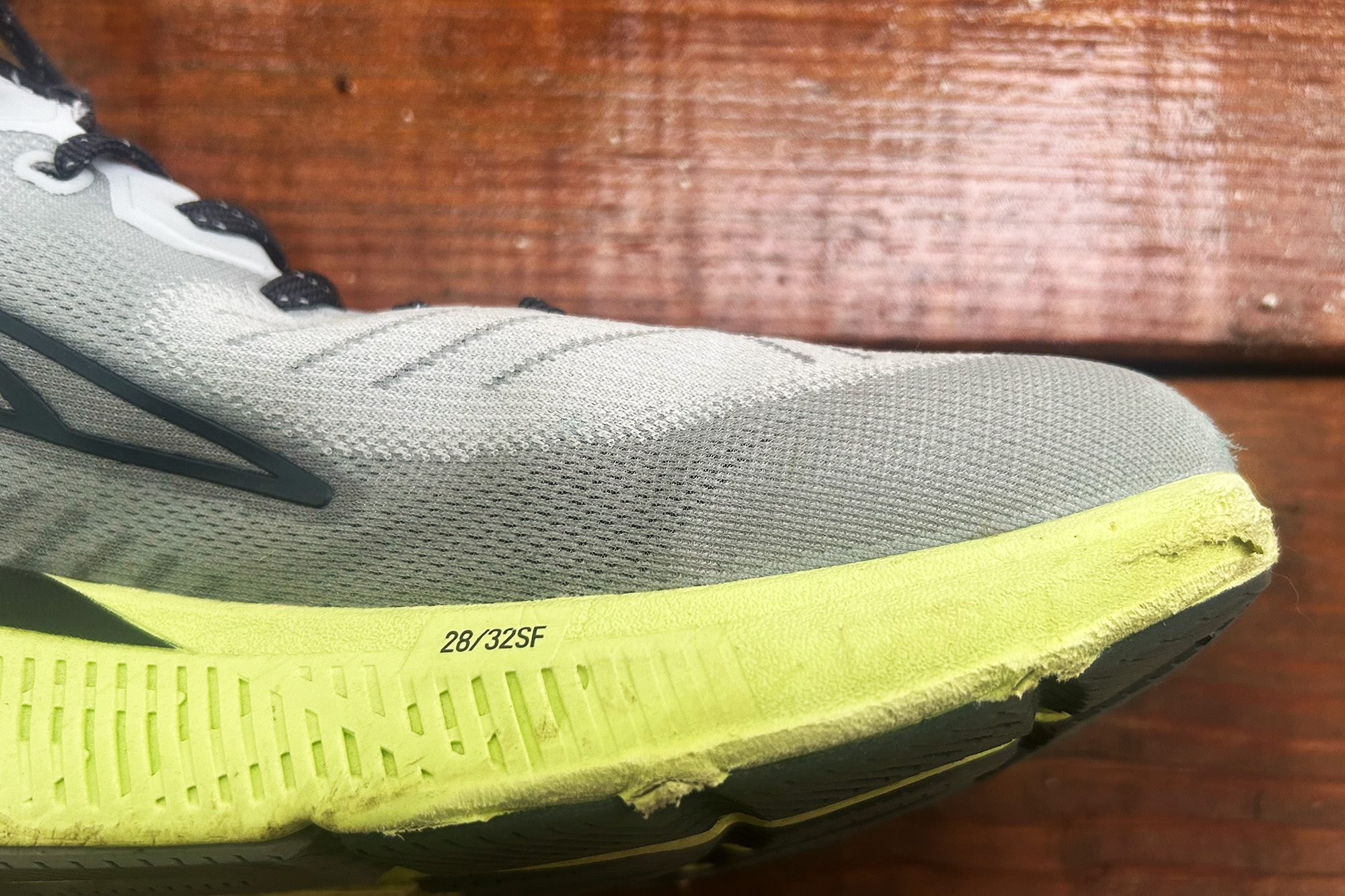 midsole abrasion altra experience form
