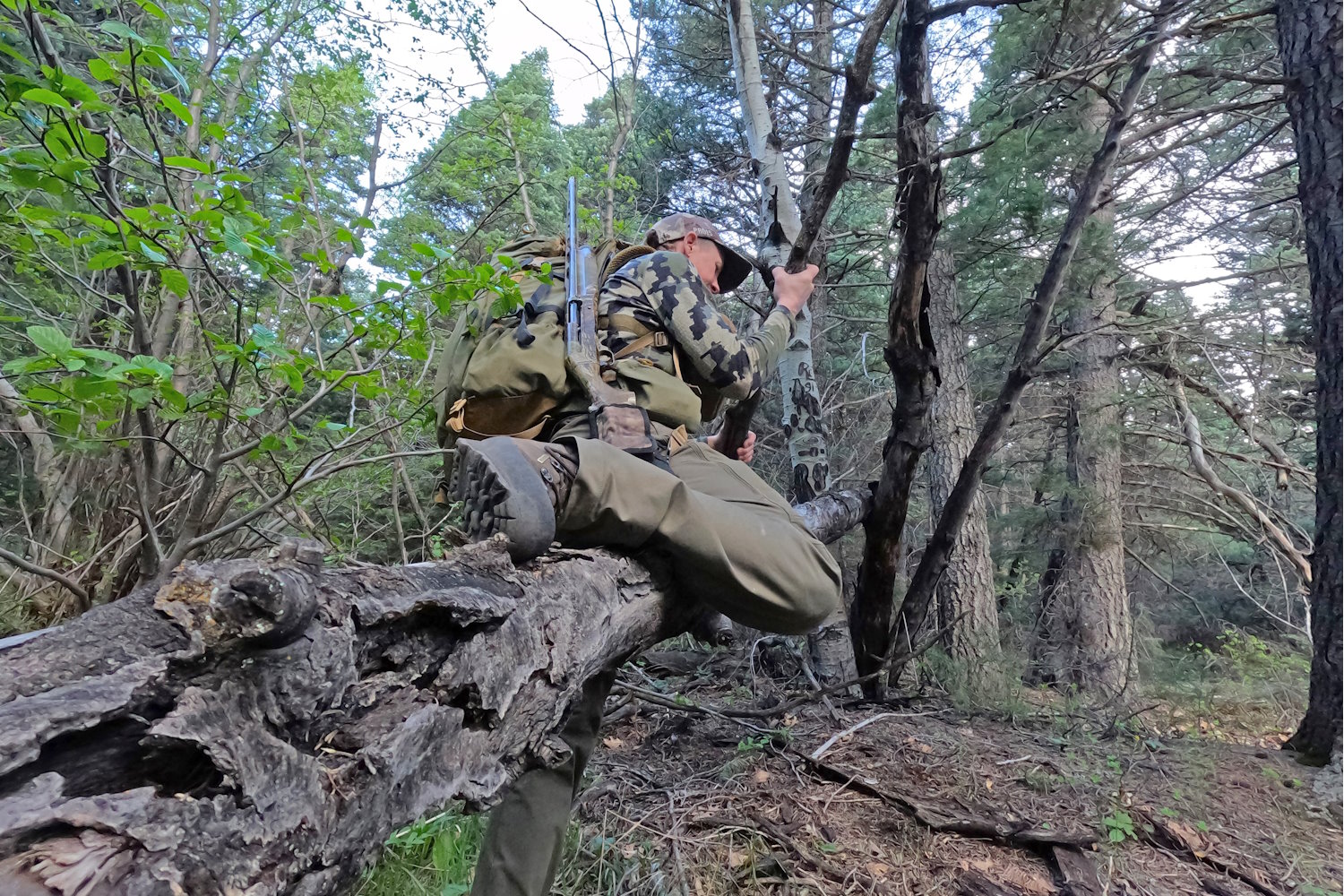 Climbing with KUIU Pro LT Pack