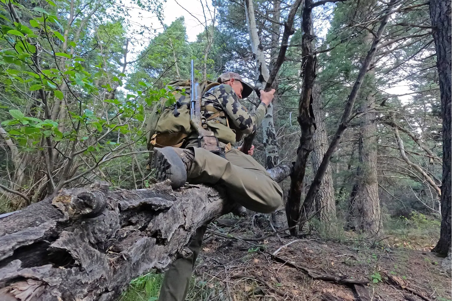 Climbing with KUIU Pro LT Pack