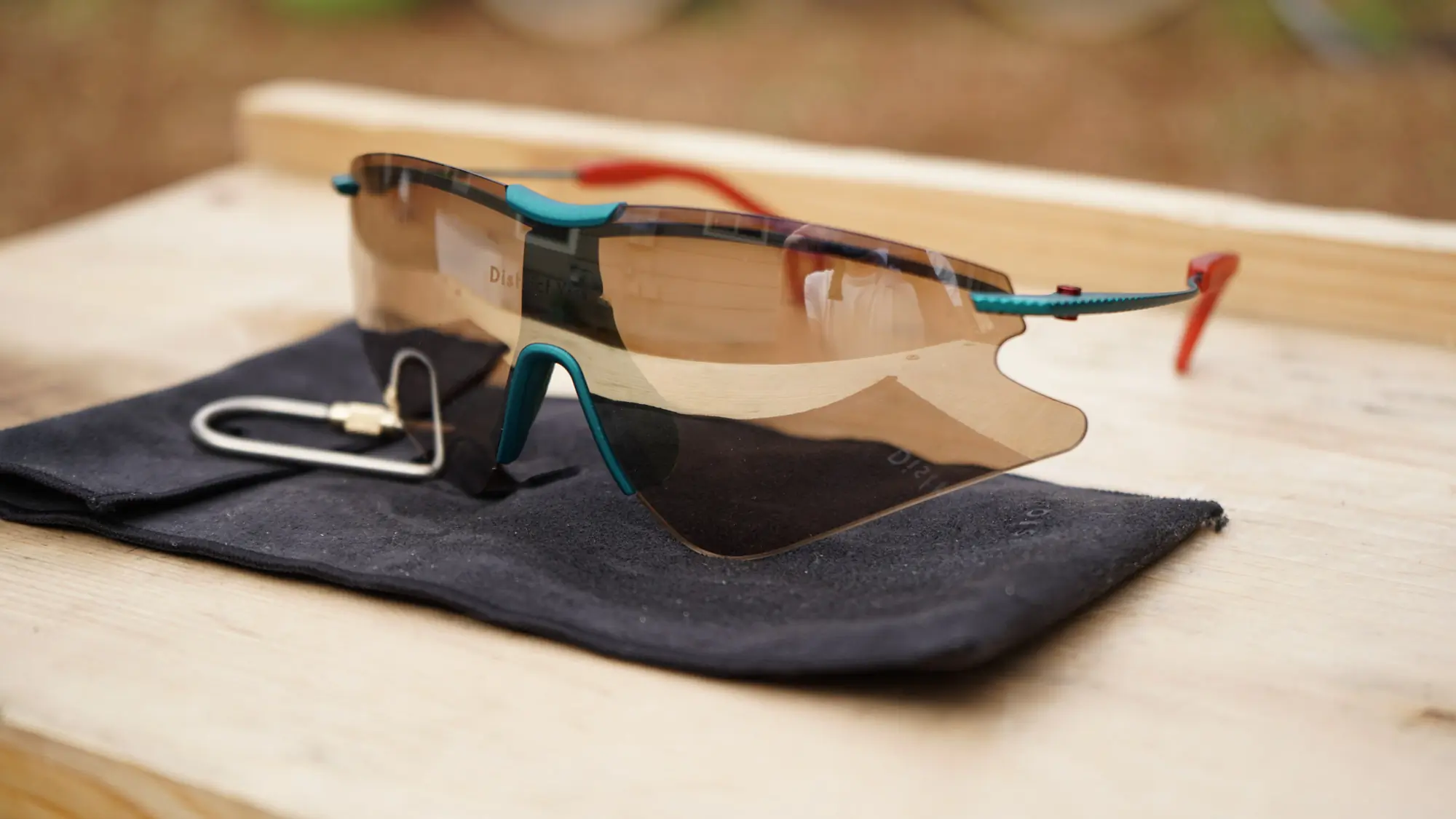 GJBG Running Sunglasses District Vision Kohei Aero Blade Ti
