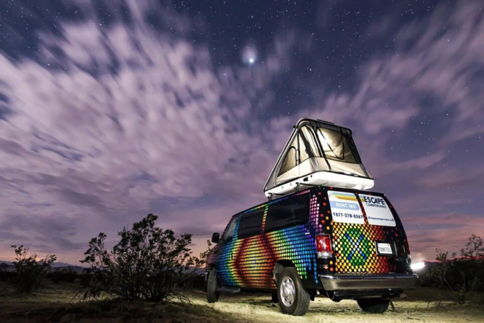 escape camper vans