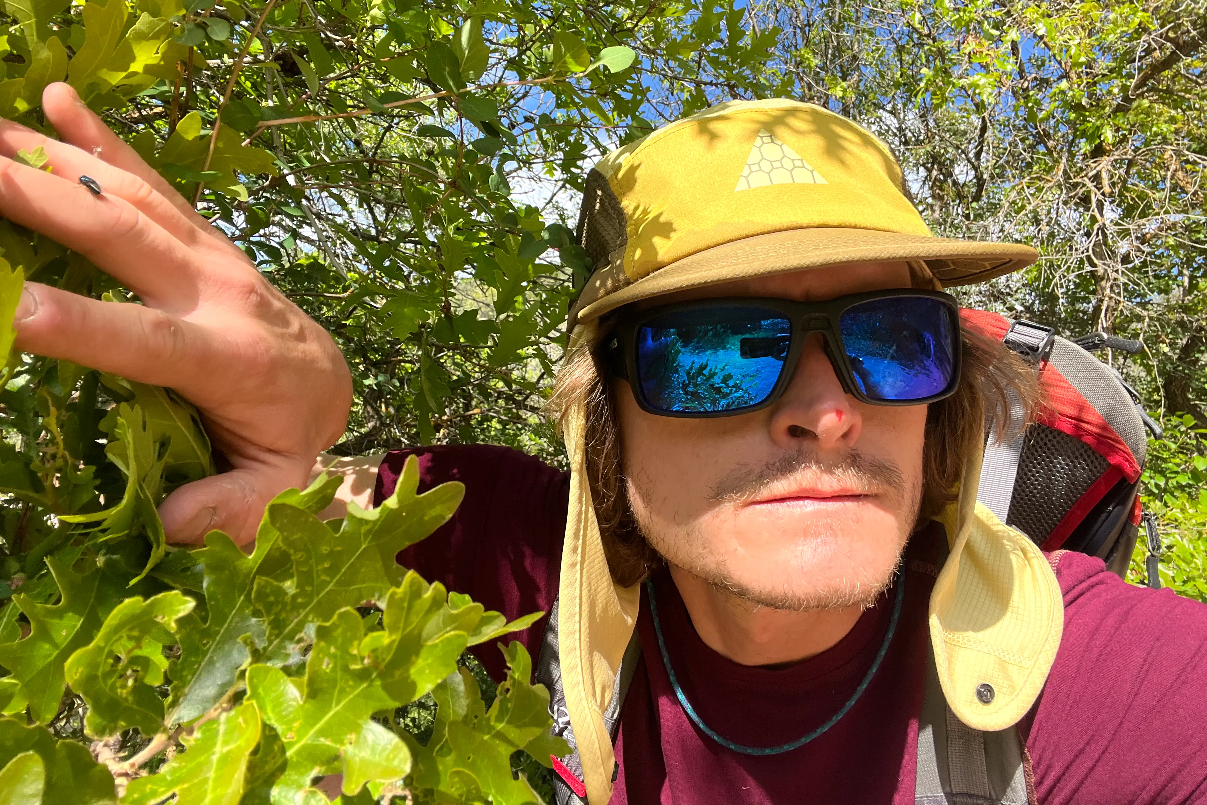 Fractel outdoor running hiking headwear hats