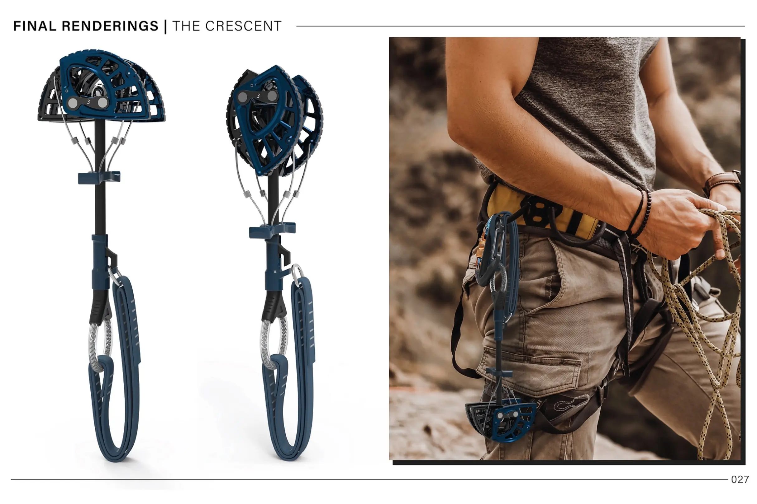 Baylee Vogler's Patent Pending Prototyped Crescent Cam, OPDD