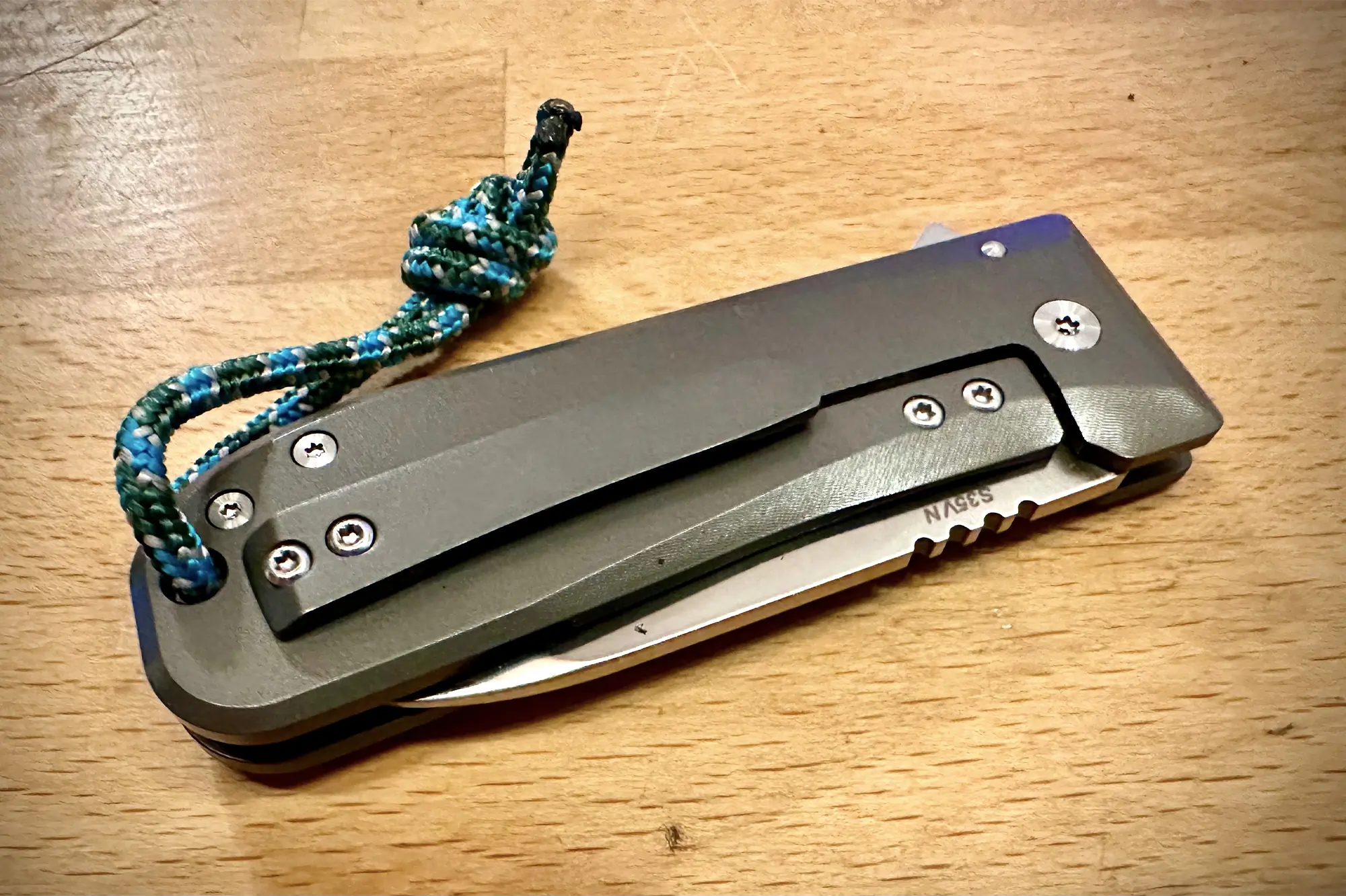 folded wesn allman knife