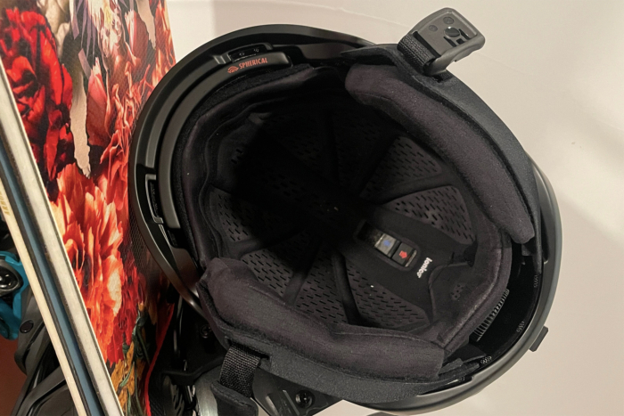 inner fleece liner on giro owen spherical helmet
