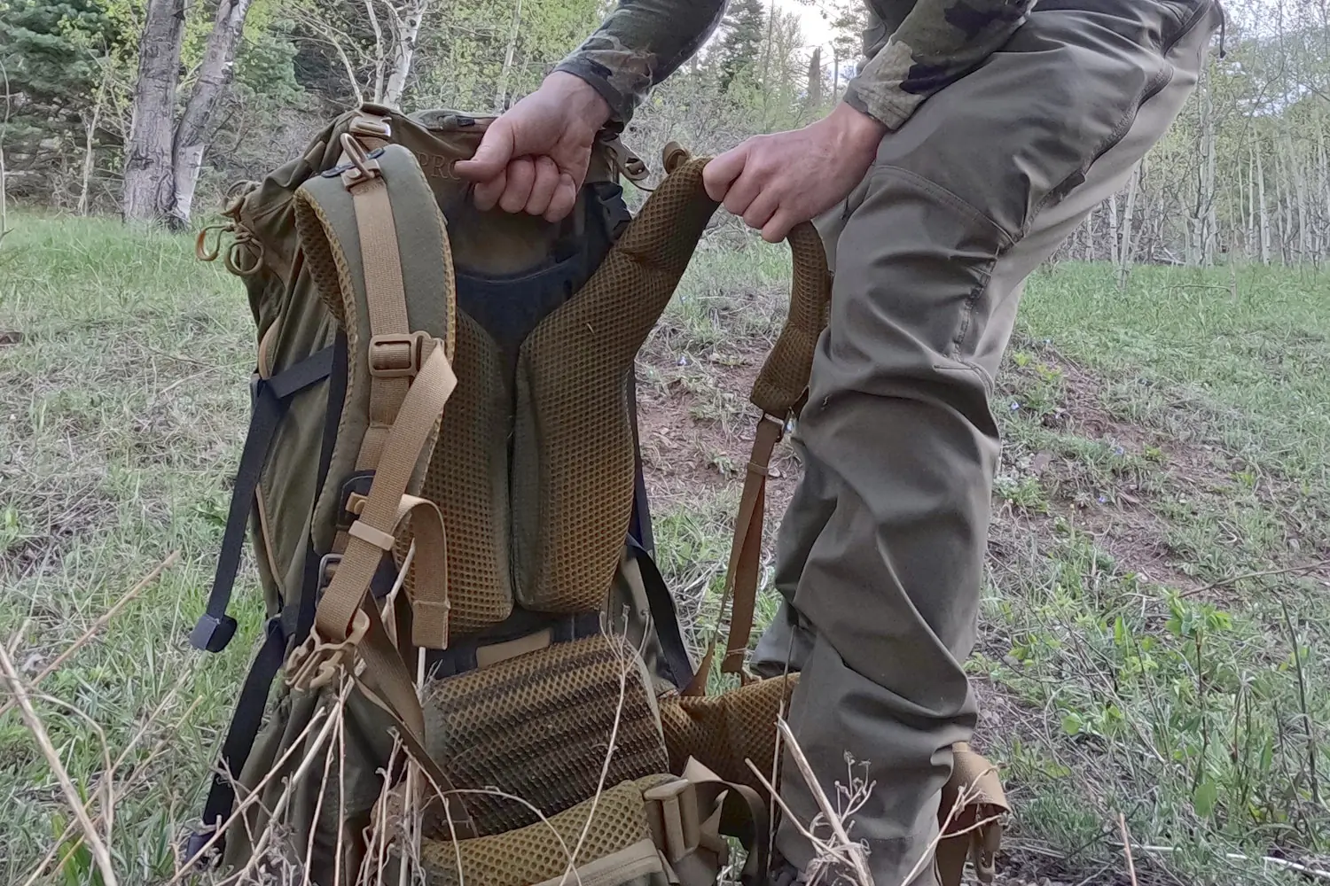 KUIU Pro LT Pack Handles