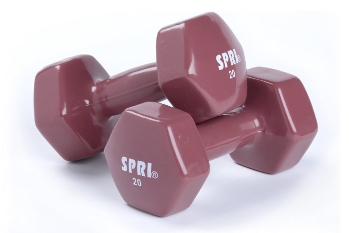 SPRI Deluxe Vinyl Dumbbells