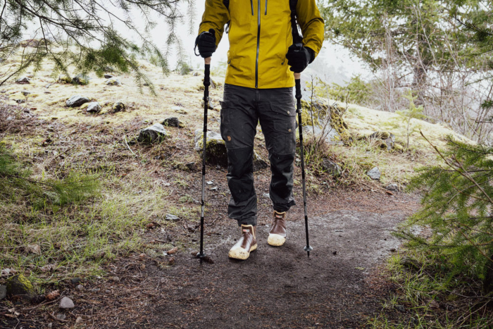Trekology Trek-Z 2.0 Poles in Action While Hiking