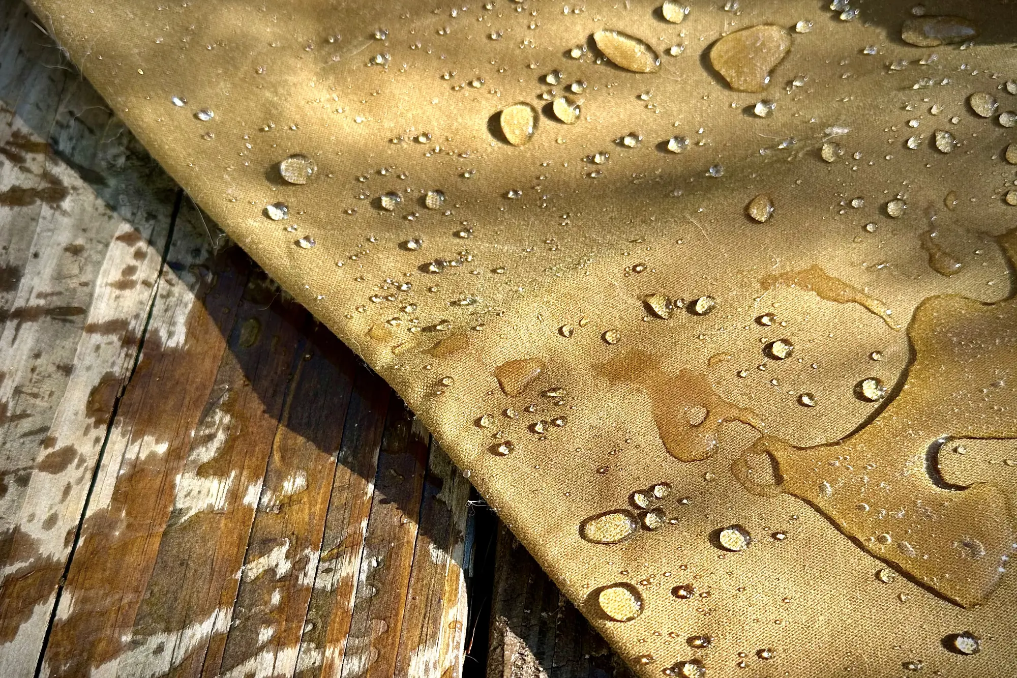 waterproof filson oil finish single tin cloth pants