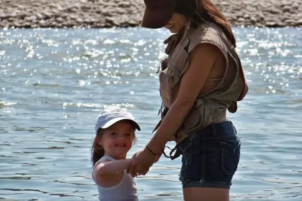 Fishing with my daughter