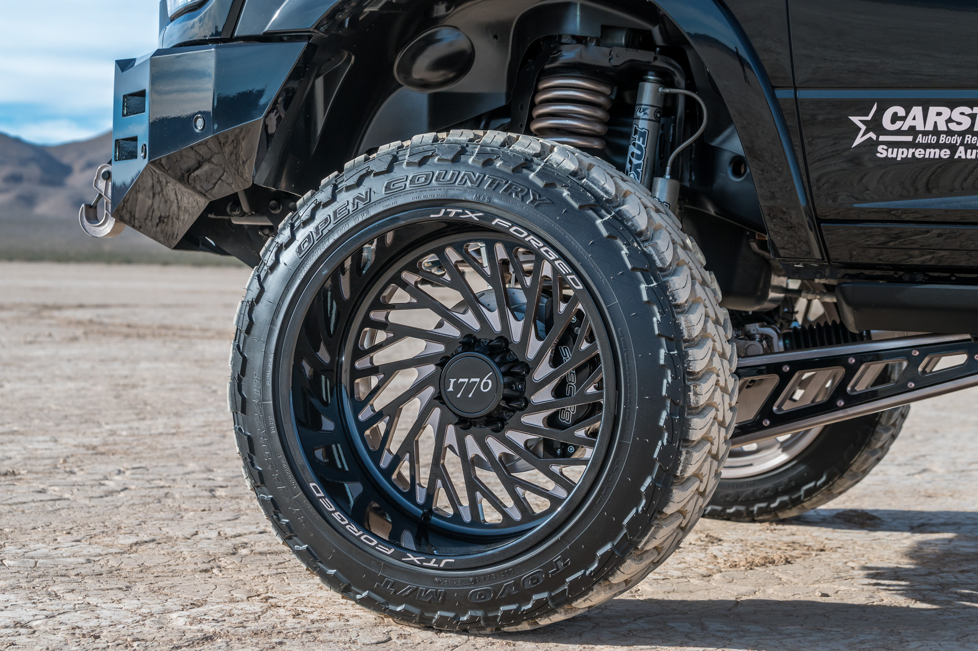 Rubberband mud-terrain tires