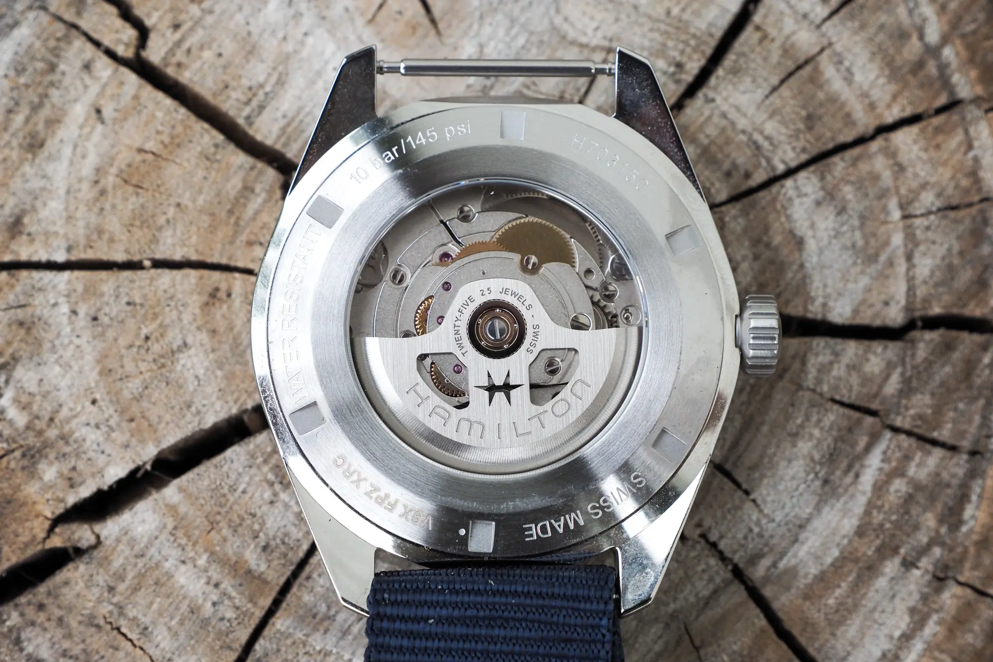 Hamilton Field Khaki Expedition H-10 movement