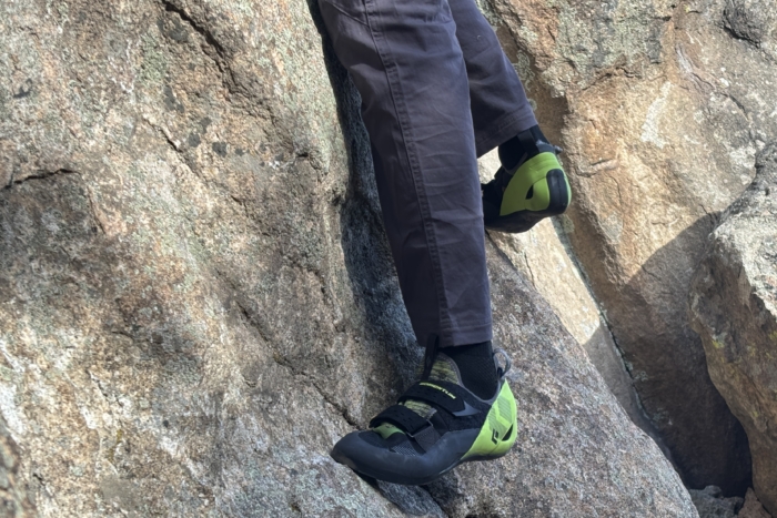 Black Diamond Momentum Climbing Shoes in testing