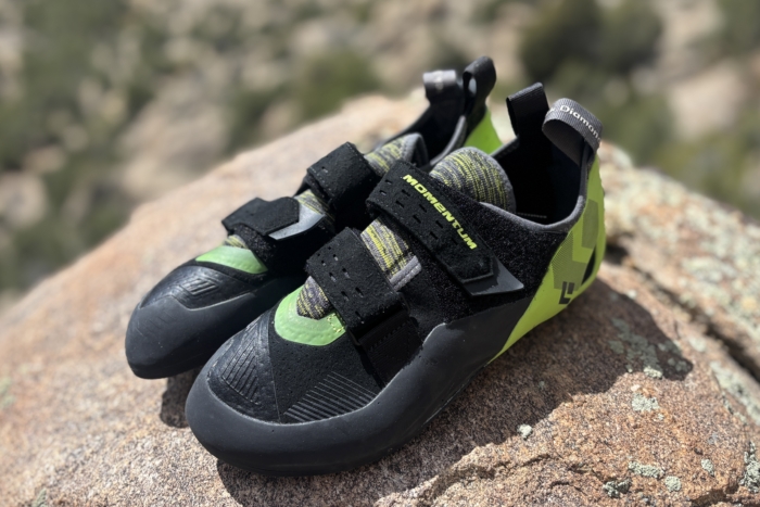 Black Diamond Momentum Climbing Shoes in testing