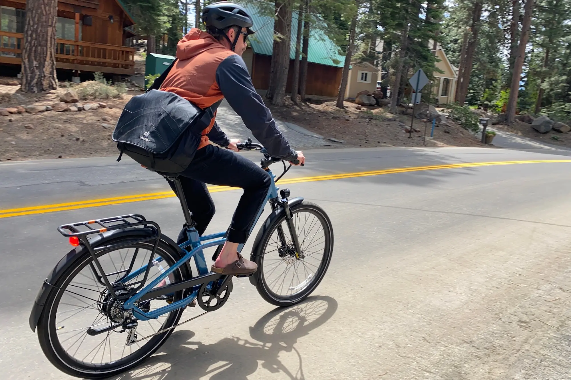 Riding the Rad Power Radster Road electric commuter bike