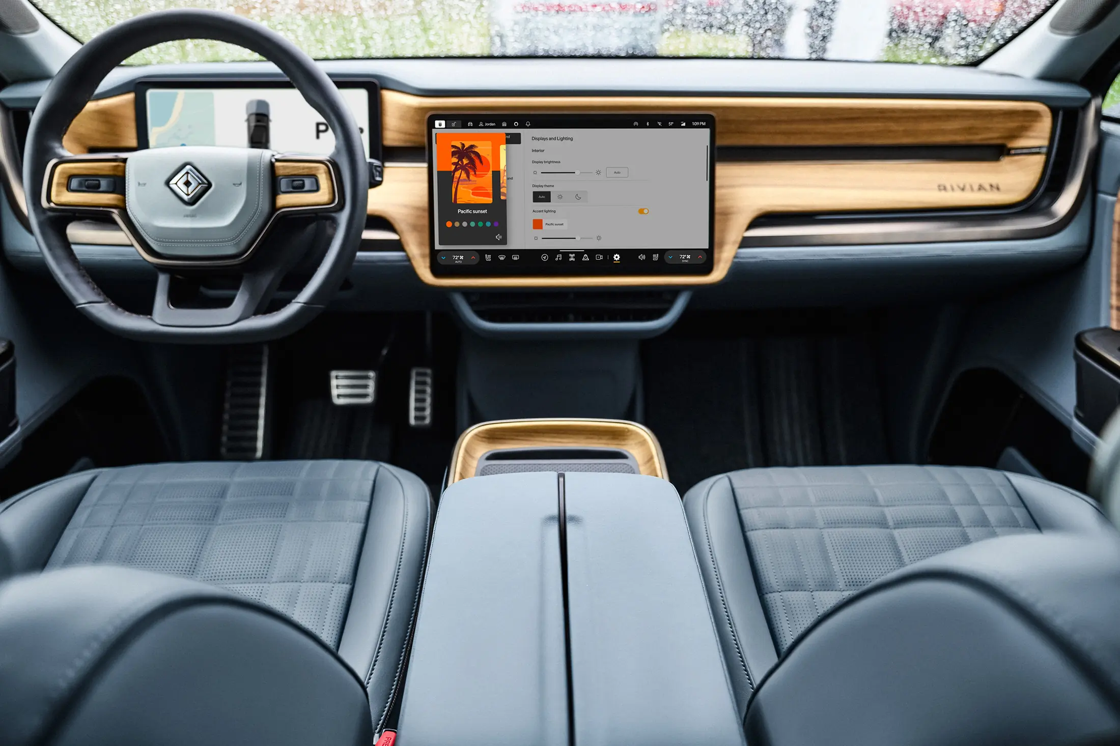 rivian interior trim option