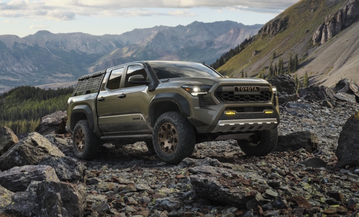 The Toyota Tacoma Trailhunter in its natural habitat; (photo/Toyota)