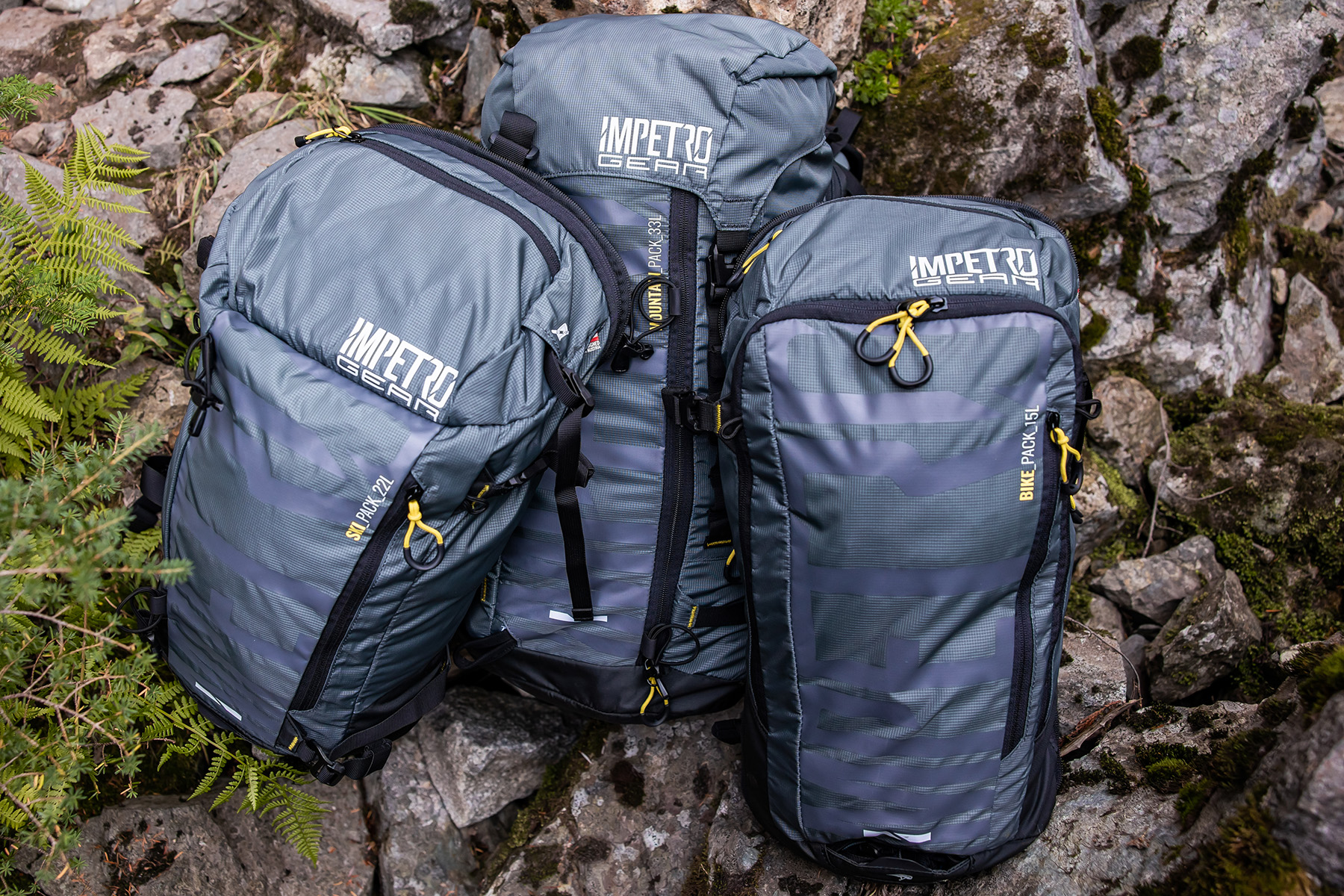 impetro baltoro packs in woods