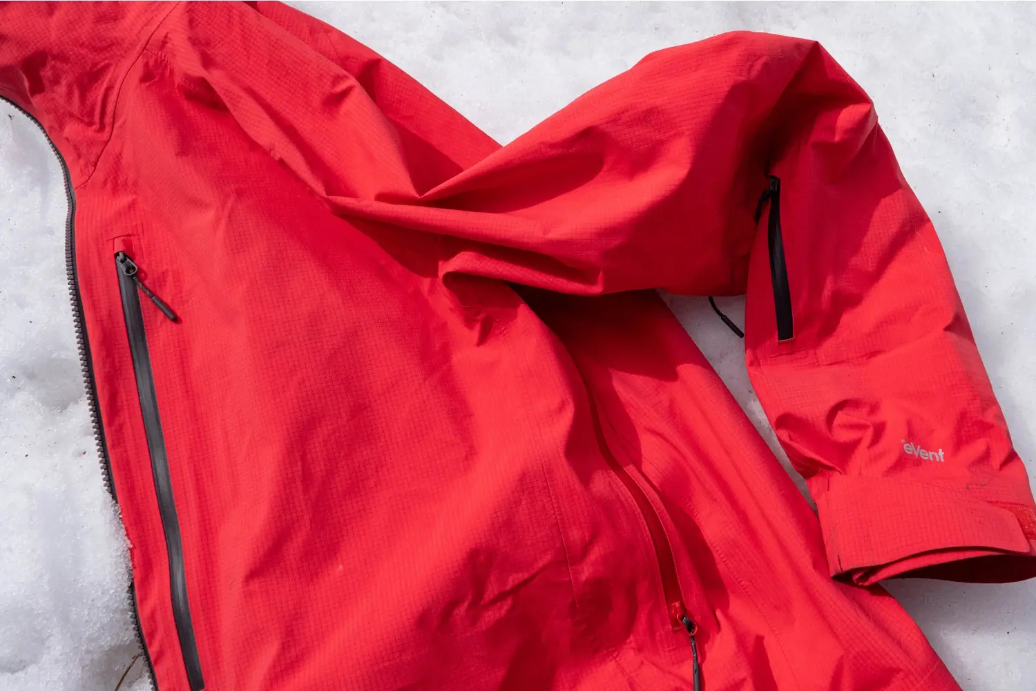 Nomad 3L Ski jacket Zippers