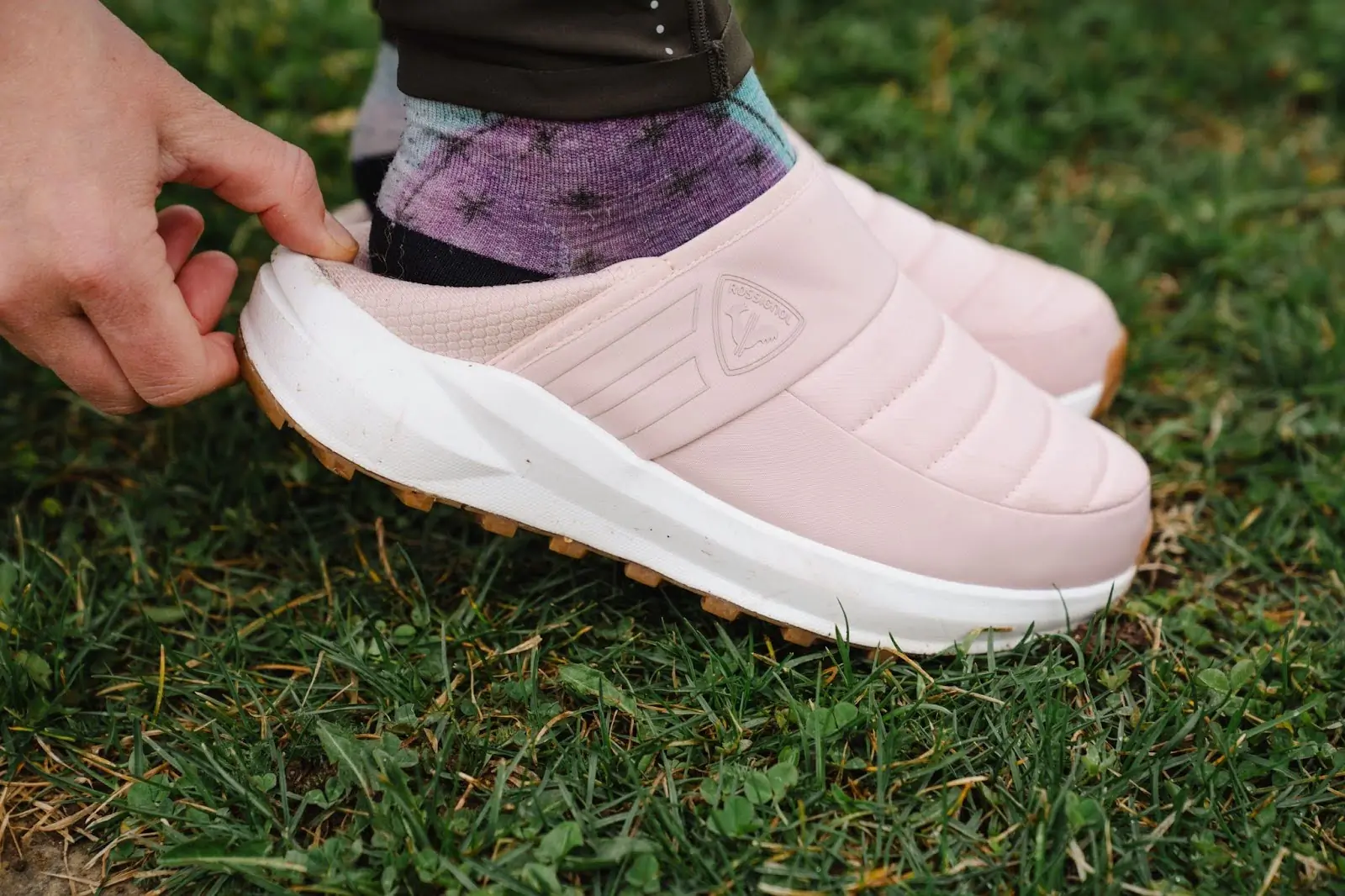 putting on rossignol chalet shoe