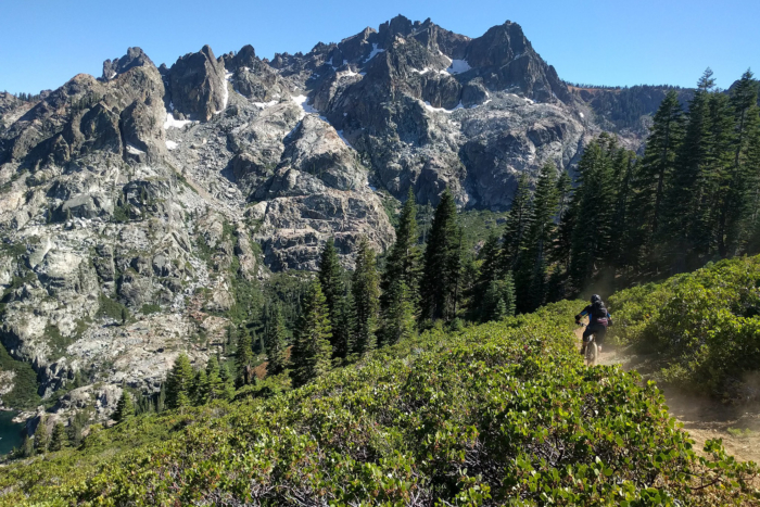 Singletrack along the Lost Sierra Route