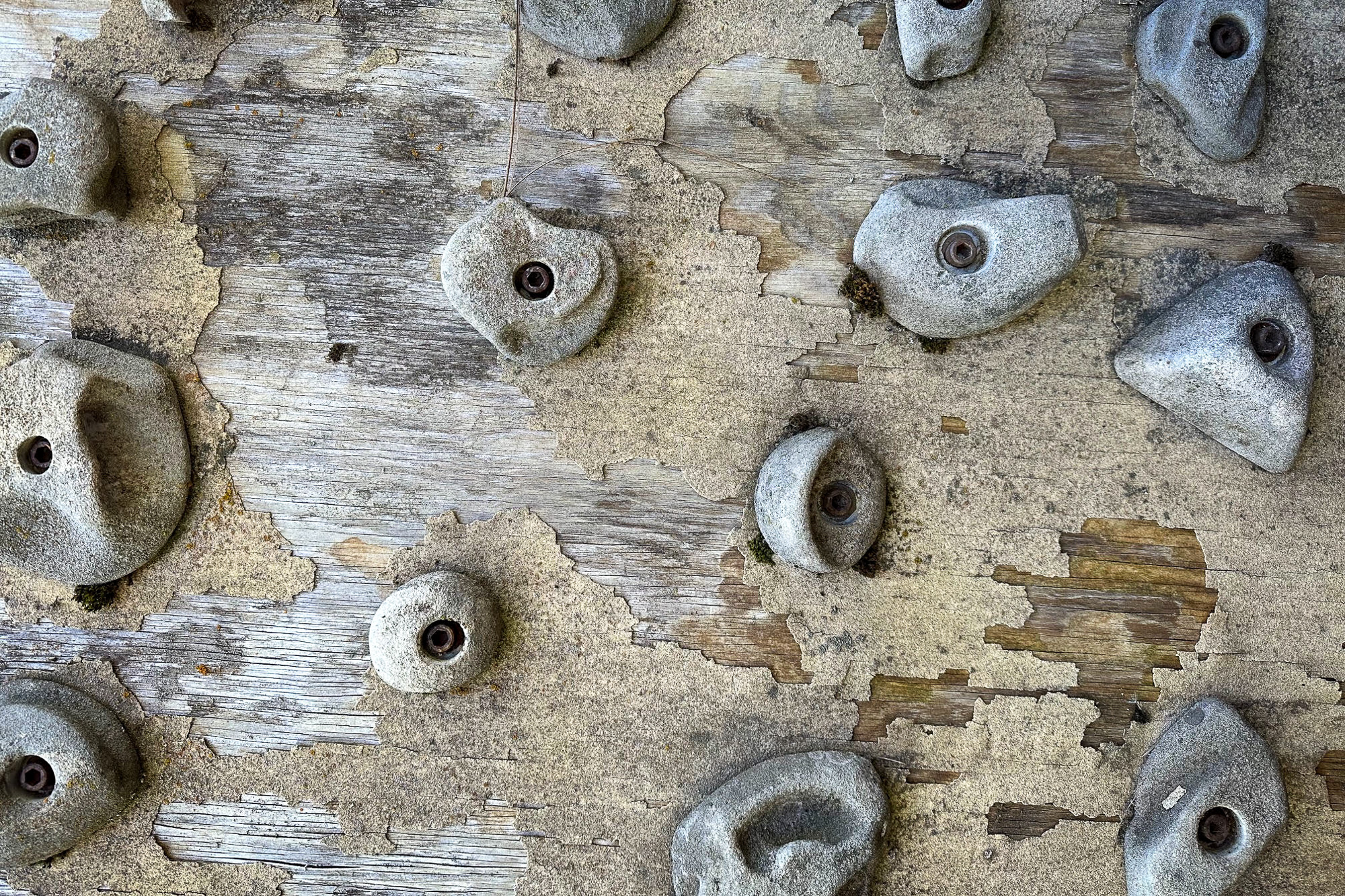 Metolius Climbing holds from 1989